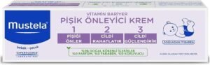 Mustela Vitamin Barrier Cream 1 2 3 Pişik Kremi 50 ml – Etkili Pişik Koruması