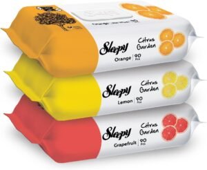 Sleepy Citrus Garden Islak Bebek Havlusu 90 Yaprak – Fırsat Paketi