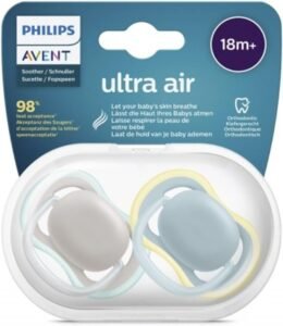 Philips Avent SCF349/01 Ultra Air Emzik 18 Ay 2’li Erkek – Ekonomik Seçim