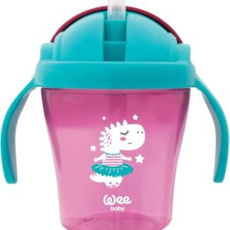 Wee Baby Pipetli Bardak 200 ml Pembe - Günlük Kullanım