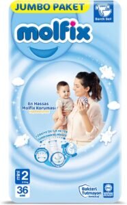 Molfix Jumbo Paket Mini 2 Beden Bebek Bezi 36 Adet