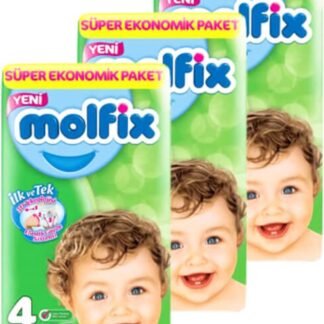 Molfix Maxi No:4 (7-14 Kg) Dev Eko Paket Bebek Bezi - 60 Adet