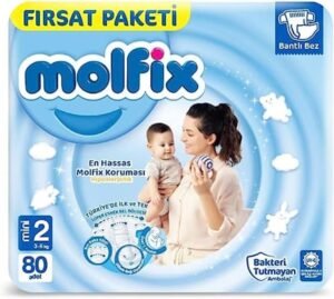 Molfix Fırsat Paketi Mini 2 Beden Bebek Bezi 80 Adet | Uygun Fiyat