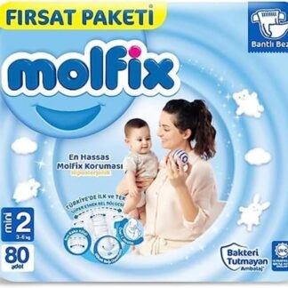 Molfix Fırsat Paketi Mini 2 Beden Bebek Bezi 80 Adet | Uygun Fiyat