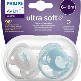Philips Avent Ultra Soft Erkek Bebek 6-18 Ay Emzik 2'li - Ekonomik Seçim
