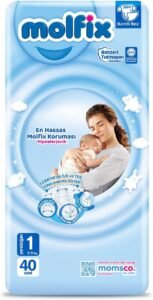 Molfix Yenidoğan 1 Beden Bebek Bezi 40 Adet | En İyi Fiyat