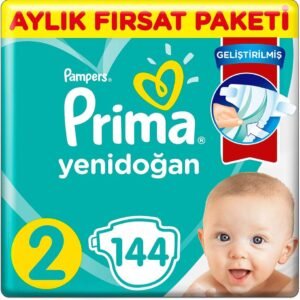 Prima Aktif Bebek 2 Beden 144'lü Aylık Fırsat Paketi | En Uygun Fiyat