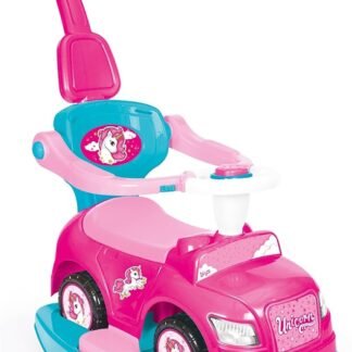 Dolu Unicorn Araba 4 in 1 - Bebek Yürüteci ve Oyuncak Araba Bir Arada