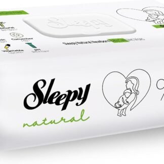 Sleepy Natural Yenidoğan Islak Bebek Bakım Havlusu 6x90 (540 Yaprak) - Aylık Fırsat Paketi