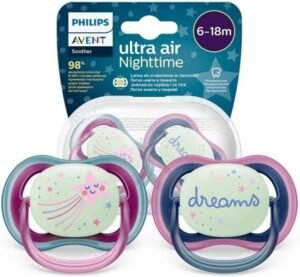Philips Avent Ultra Air Gece Emziği 6-18 Ay 2’li – Ekonomik Seçim