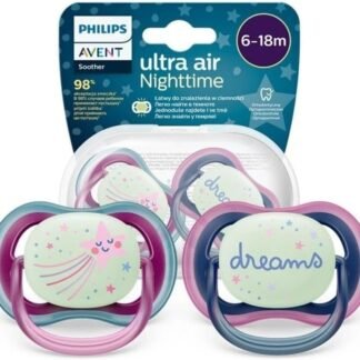 Philips Avent Ultra Air Gece Emziği 6-18 Ay 2'li - Ekonomik Seçim