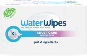 WaterWipes Yetişkin Islak Mendil Ekstra Geniş 30’lu x 12 Adet – Mega Paket