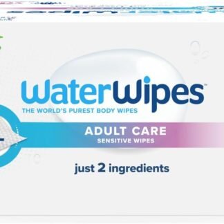 WaterWipes Yetişkin Islak Mendil Ekstra Geniş 30'lu x 12 Adet - Mega Paket