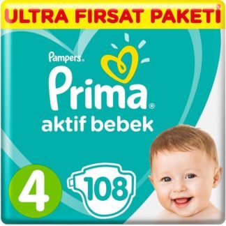 Prima Aktif Bebek 4 Beden Maxi Fırsat Paketi 108 Adet | Uygun Fiyat