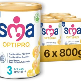 SMA Optipro 3 Devam Sütü 1-3 Yaş 800g x 6 Adet | Uygun Fiyat