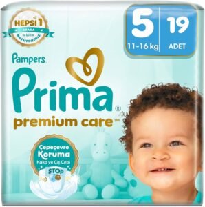 Prima Premium Care 5 Numara Bebek Bezi (19 Adet) – En İyi Fiyat Garantisi!