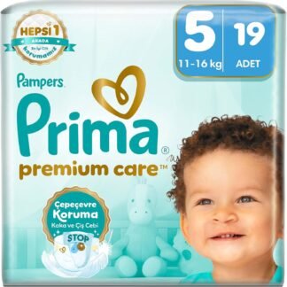 Prima Premium Care 5 Numara Bebek Bezi (19 Adet) - En İyi Fiyat Garantisi!