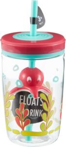 Contigo Yüzen Ahtapot Pipetli Tritan Bardak 470 ml – Ekonomik Seçim