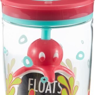 Contigo Yüzen Ahtapot Pipetli Tritan Bardak 470 ml - Ekonomik Seçim