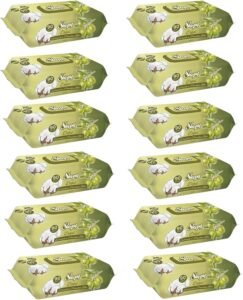 Sleepy Zeytinyağlı Islak Havlu 12 x 90’lı (1080 Yaprak) Aylık Fırsat Paketi