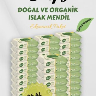 Sleepy Organik Islak Mendil 36'lı Al 33 Öde - Fırsat Paketi