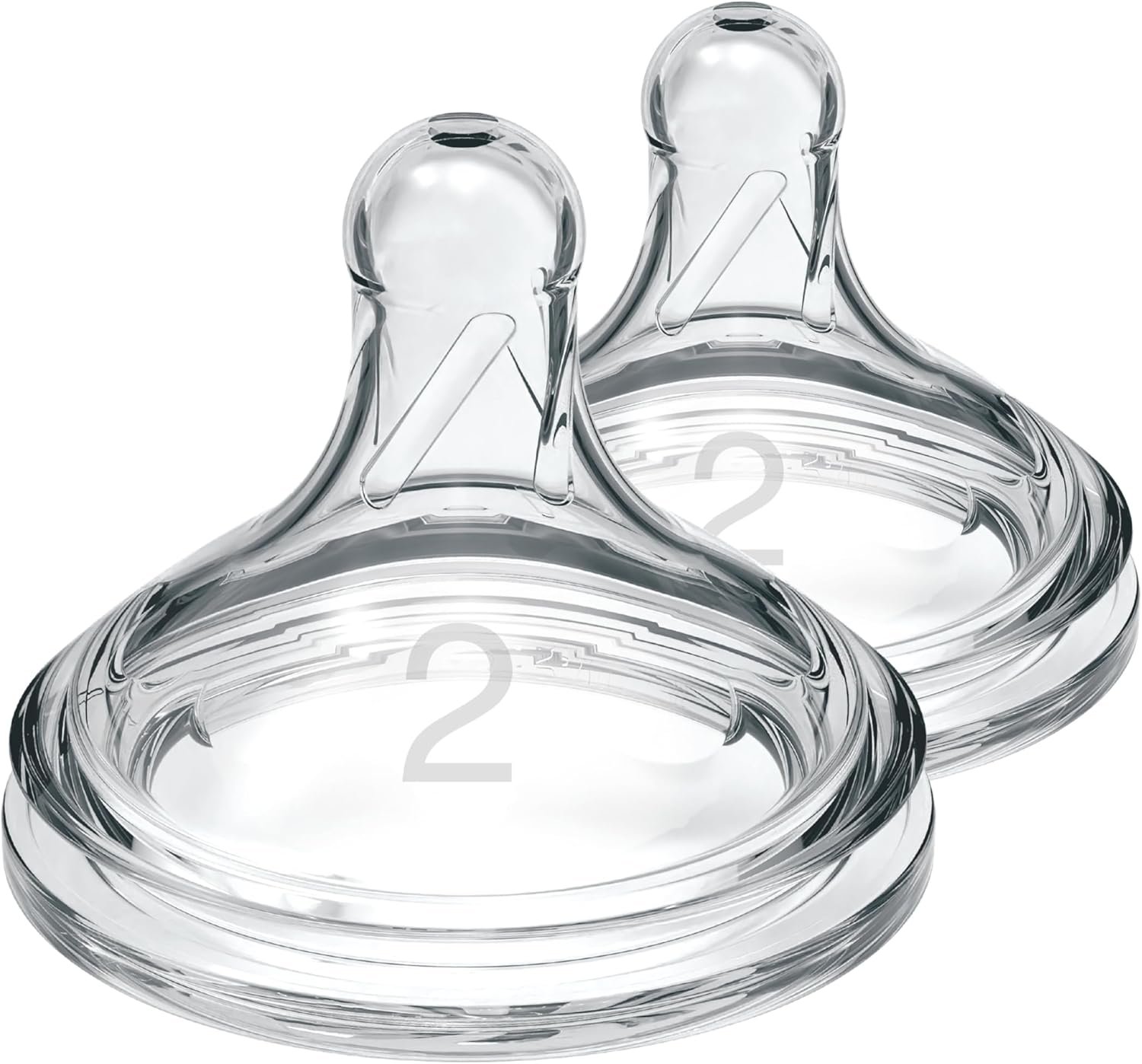 Dr. Brown's 2. Seviye Geniş Ağız Silikon Biberon Emziği İkili Paket - Fırsat Paketi