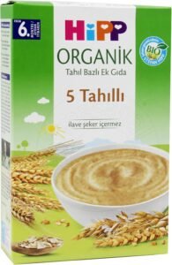 HiPP Organik 5 Tahıllı Ek Gıda 200 gr | Bebeğiniz İçin Besleyici ve Lezzetli