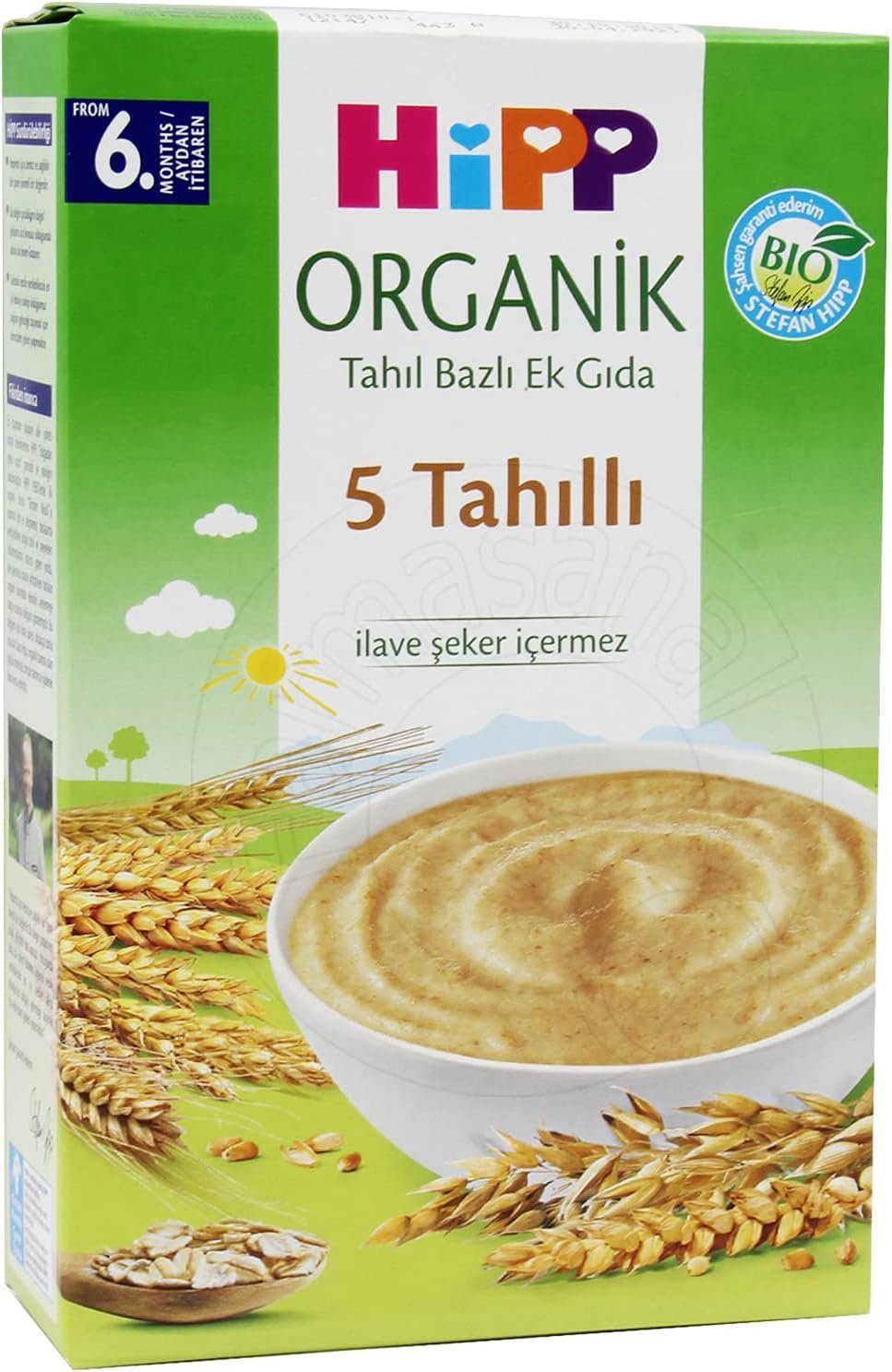 HiPP Organik 5 Tahıllı Ek Gıda 200 gr | Bebeğiniz İçin Besleyici ve Lezzetli