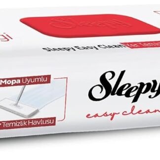 Sleepy Easy Clean Kiraz Çiçeği Mopa Uyumlu Yer Temizlik Havlusu Mendili 20 Yaprak Aylık Fırsat Paketi