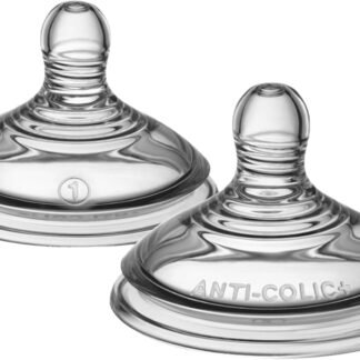 Tommee Tippee Gelişmiş Anti-Kolik Biberon Emziği Yavaş Akış 2 Adet - Ekonomik Seçim