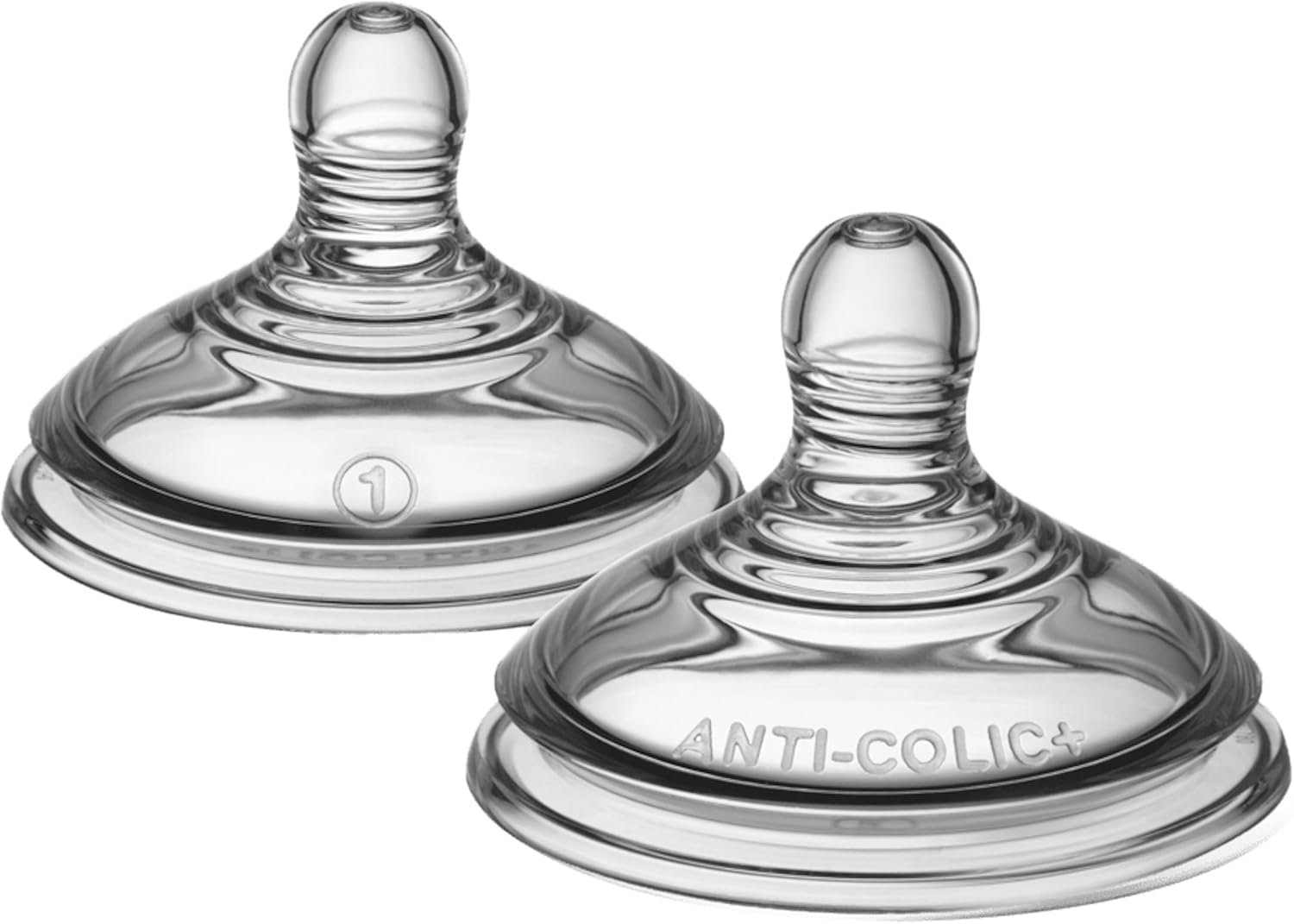 Tommee Tippee Gelişmiş Anti-Kolik Biberon Emziği Yavaş Akış 2 Adet - Ekonomik Seçim