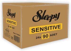 Sleepy Sensitive Islak Mendil 24 x 90 Adet Aylık Fırsat Paketi