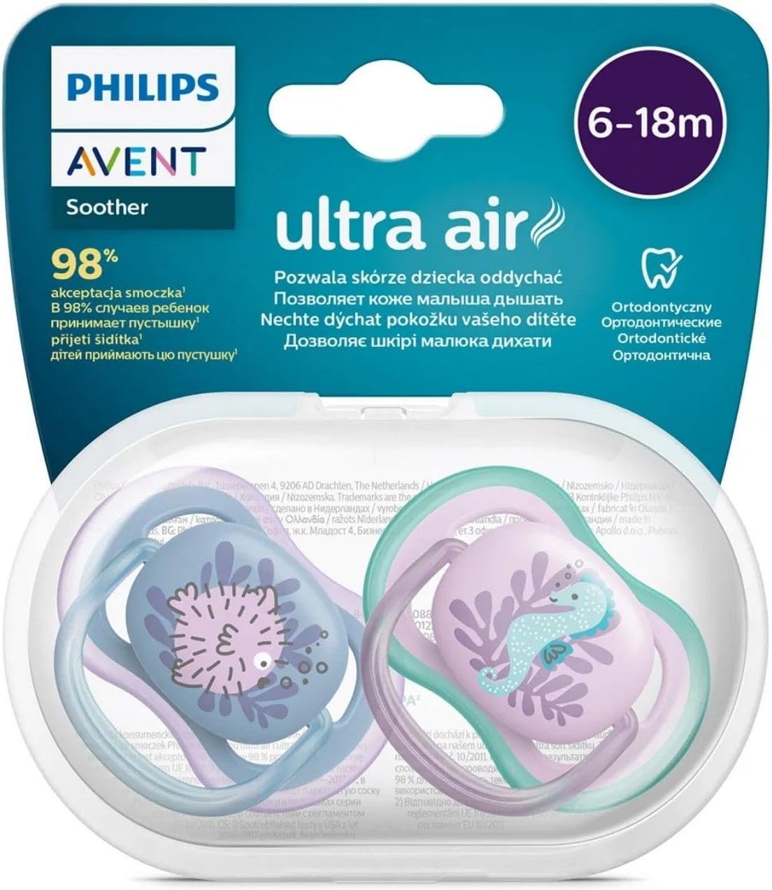 Philips Avent Ultra Air Emzik 6-18 Ay 2'li - Ekonomik Seçim