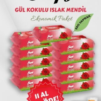 Sleepy Gül Kokulu Bebek Mendili 11 Al 10 Öde - Fırsat Paketi