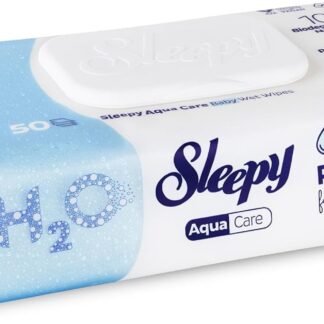 Sleepy AquaCare H2O Yenidoğan Islak Bebek Havlusu 50 Adet - Fırsat Paketi
