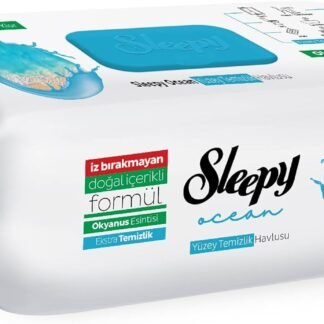 Sleepy Ocean Yüzey Temizlik Mendili Okyanus Ferahlığı 100 Yaprak Aylık Fırsat Paketi