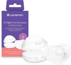 Lansinoh Göğüs Ucu Koruyucu 24 mm – Emzirme Dönemi Yardımcınız