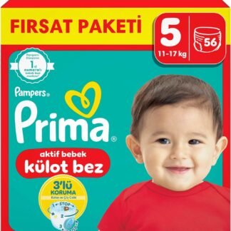 Prima Külot Bebek Bezi 5 Numara (56 Adet) - Fırsat Paketi | Uygun Fiyat