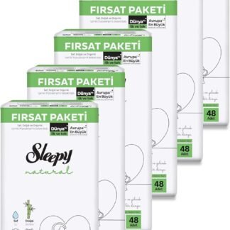 Sleepy Natural Fırsat Paketi Bebek Bezi 2 Numara Mini 288 Adet - Ekonomik Paket
