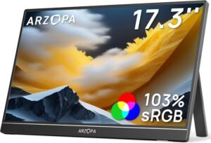 Arzopa A1 M 17.3 inç Taşınabilir Monitör – Günlük Kullanım