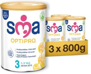 SMA Optipro 3 Devam Sütü (1-3 Yaş) 800 g x 3 Adet – Uygun Fiyat