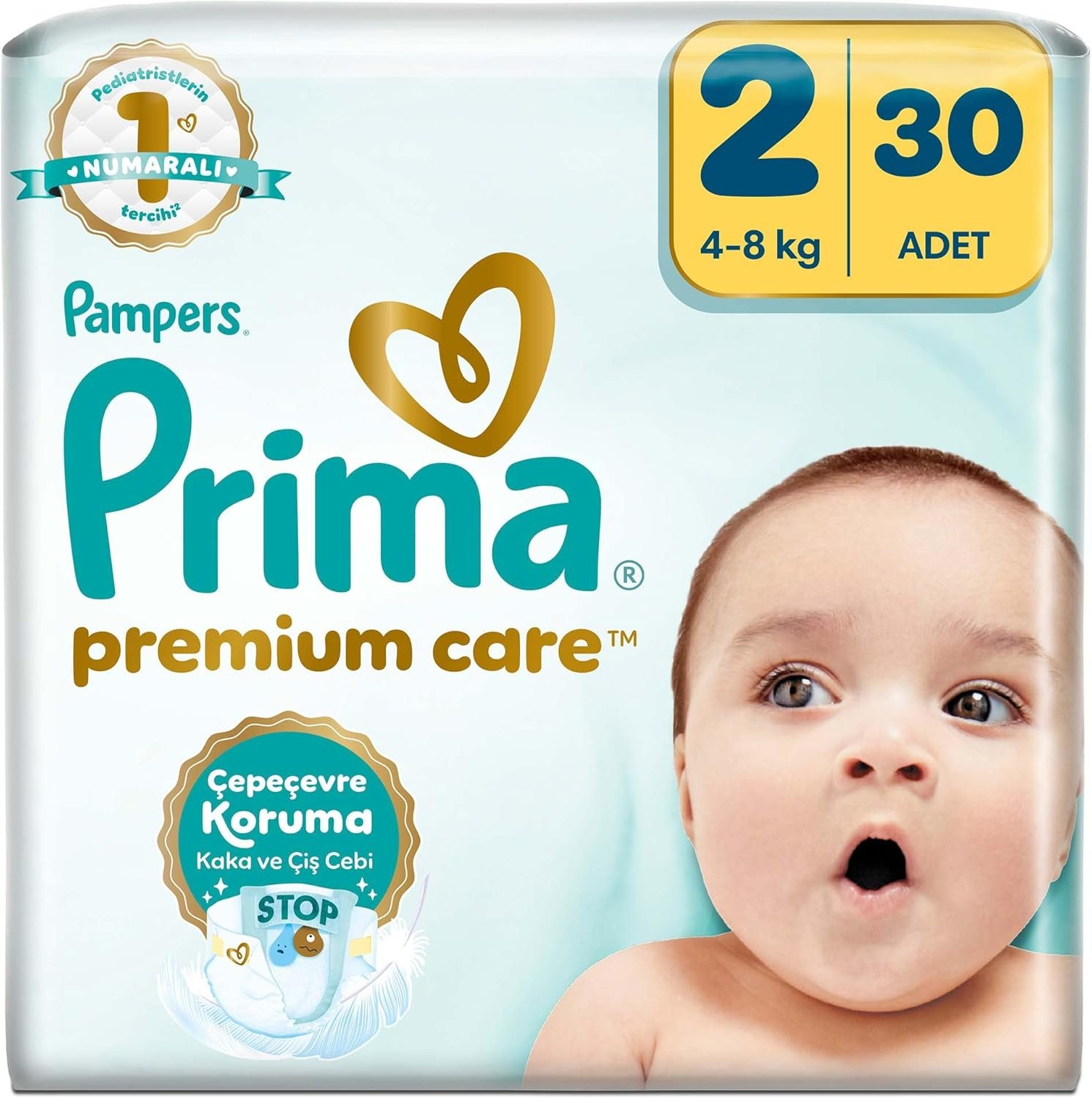 Prima Premium Care 2 Numara Bebek Bezi (3-6 kg) - 30 Adet | En İyi Fiyat
