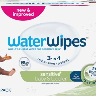 WaterWipes Çocuk Bio Islak Mendil 60'lı x 12 Adet (720 Yaprak) - Mega Paket