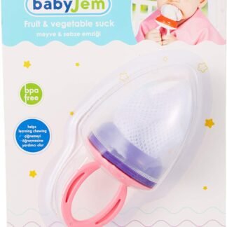 Babyjem Meyve Sebze Emziği (Pembe) - Ekonomik Seçim