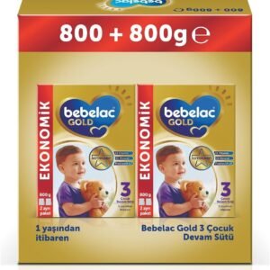 Bebelac Gold 3 Çocuk Devam Sütü 2x800g (1 Yaş+) - En İyi Fiyat
