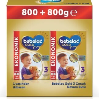 Bebelac Gold 3 Çocuk Devam Sütü 2x800g (1 Yaş+) - En İyi Fiyat
