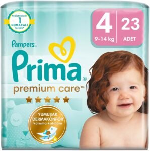Prima Premium Care 4 Numara Bebek Bezi 23 Adet | En İyi Fiyat
