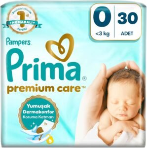 Prima Premium Care 0 Numara Bebek Bezi 30 Adet | Yenidoğan Bezi