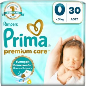 Prima Premium Care 0 Numara Bebek Bezi 30 Adet | Yenidoğan Bezi