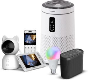 Bebek Dostu Akıllı Bebek Kamerası Hava Temizleyici Seti – Avantajlı Set
